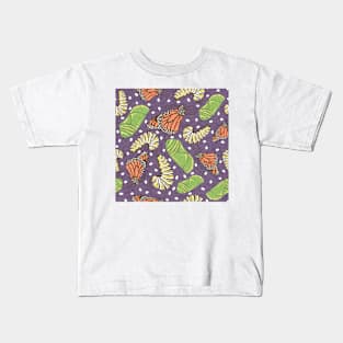 Butterfly metamorphosis pattern Kids T-Shirt